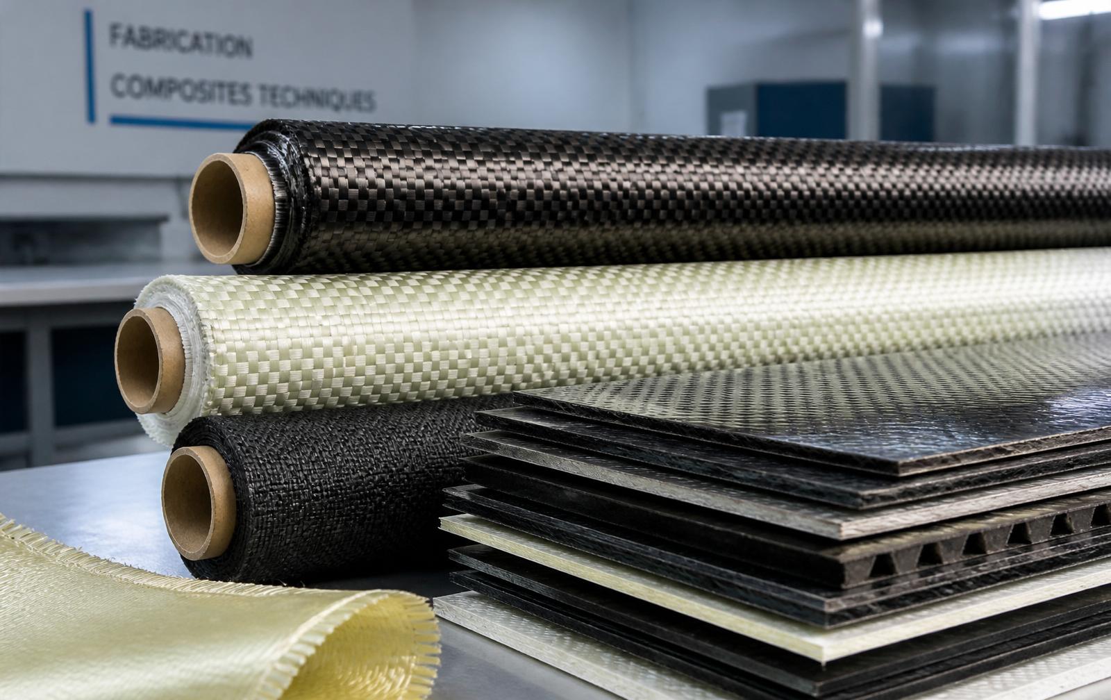 Empilage de matériaux composites haute performance
